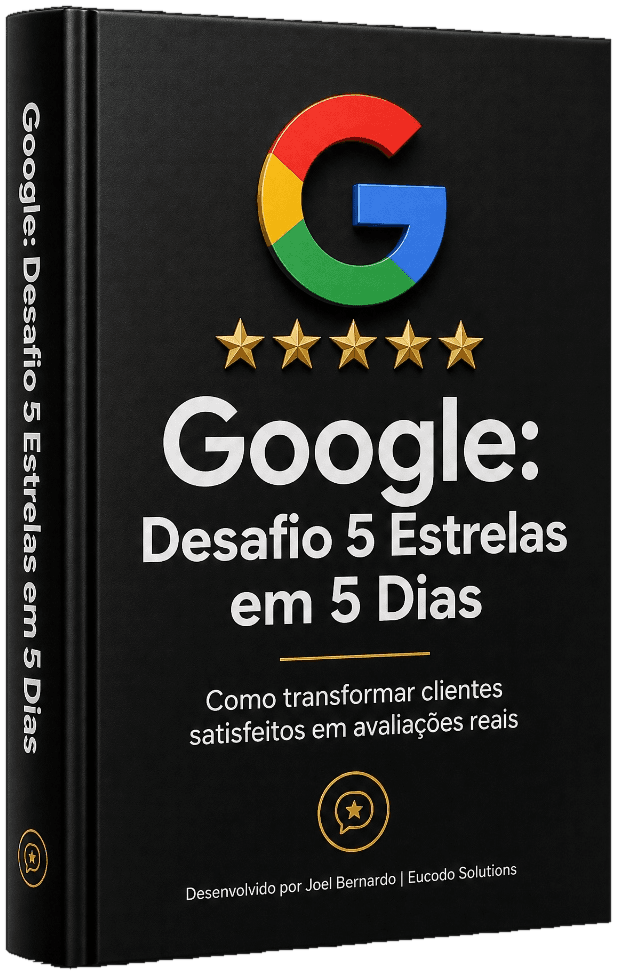 Capa do ebook Google: Desafio 5 Estrelas em 5 Dias